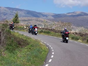 Viaje en moto al Valle del Jerte