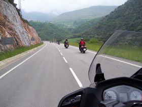 Viaje en moto a Cantabria