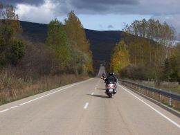 Viaje en moto a la Laguna Negra