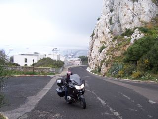 Viaje en moto Gibraltar