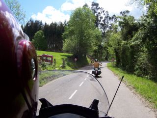 Viaje en moto Asturias