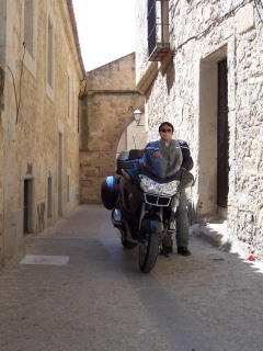 Viaje en moto Sierra de Aracena