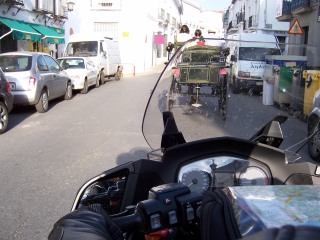 Viaje en moto Sierra Huelva