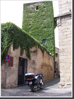 Viaje en moto a Caceres