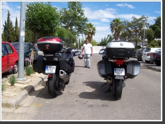 Viaje en moto a Caceres