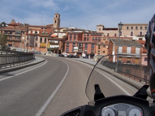 Viaje en moto a Mota del Marques