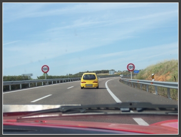 Viaje en Fiat Barchetta al Alentejo Portugal