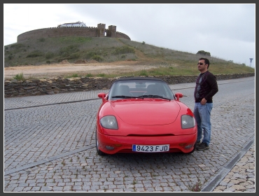 Viaje en Fiat Barchetta al Alentejo Portugal