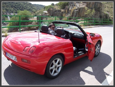 Viaje en Fiat Barchetta al Alentejo Portugal