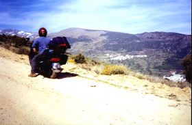 Viaje en moto por Granada